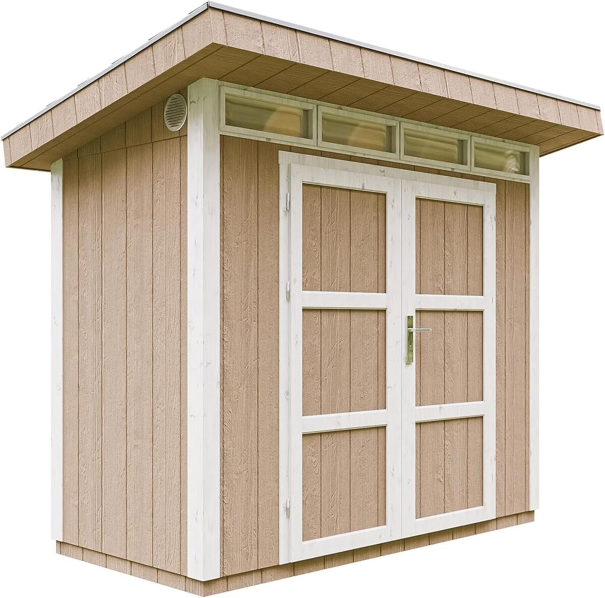 Test de l'abri de jardin Timbela M901A 3m² en kit complet