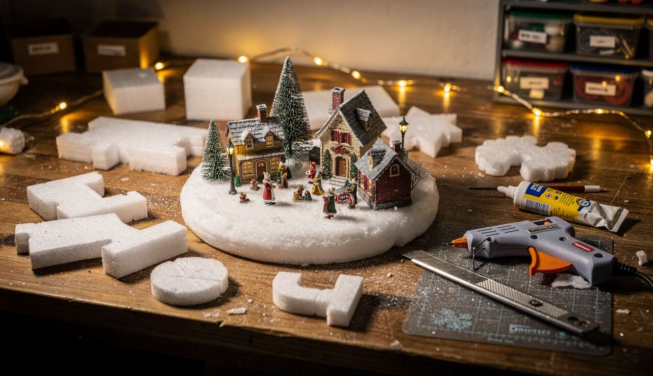 Installer un Village de Noël Miniature : guide Pratique