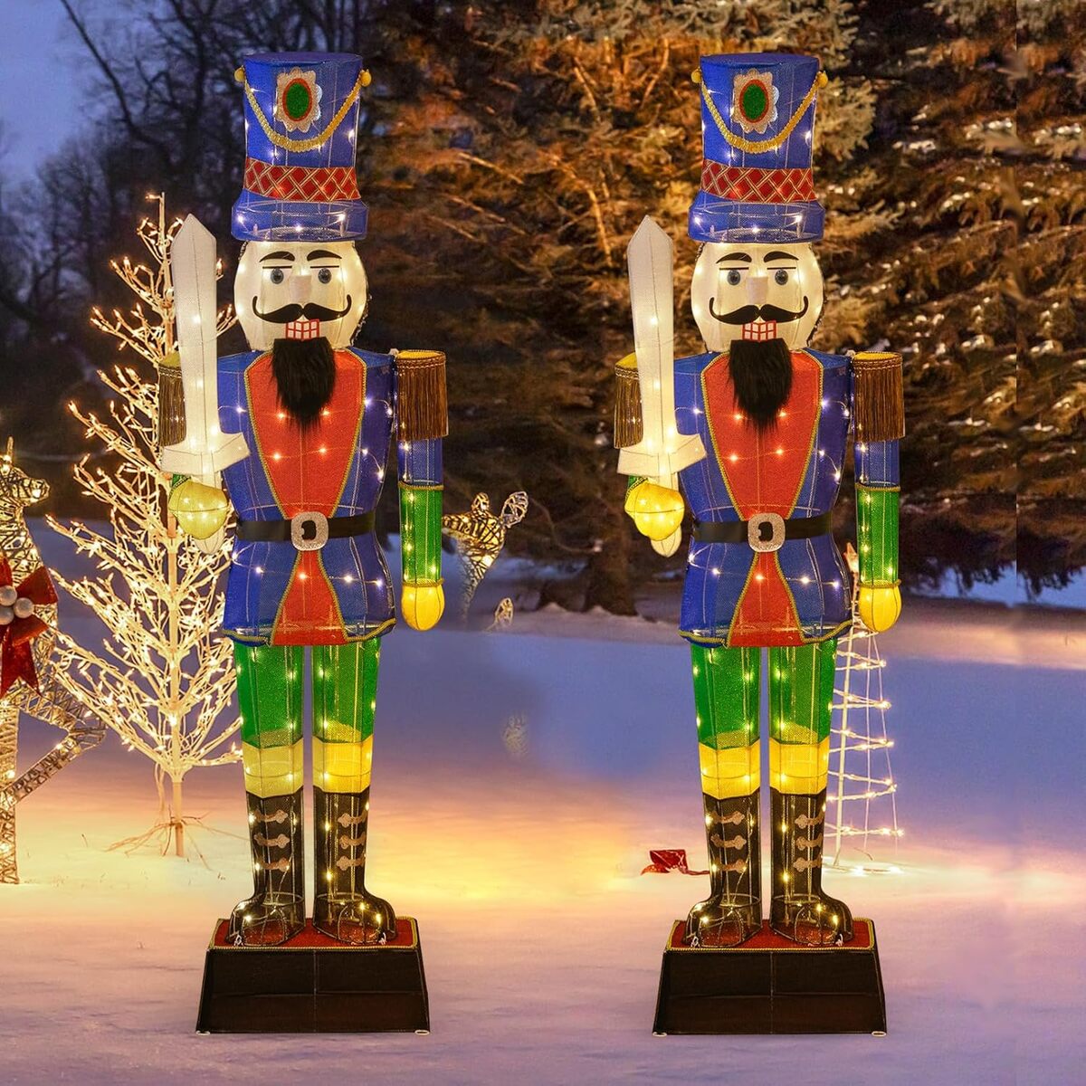 Avis : casse-noisettes lumineux SOARS, décoration de Noël illuminée 184 cm