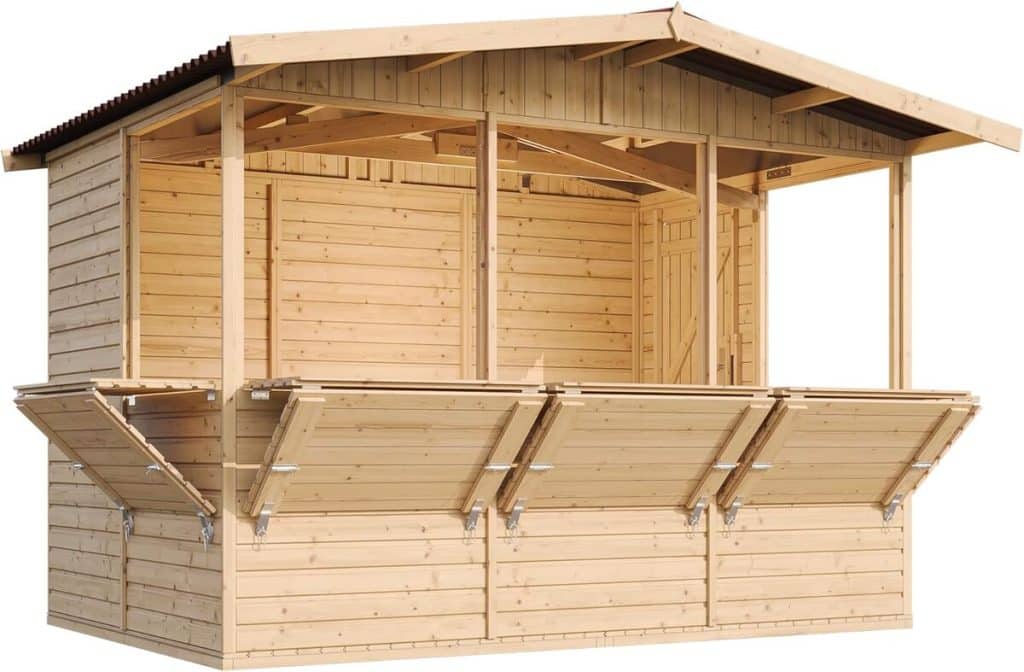 Test de la maison de jardin Timbela M150B : étal spacieux et facile à monter