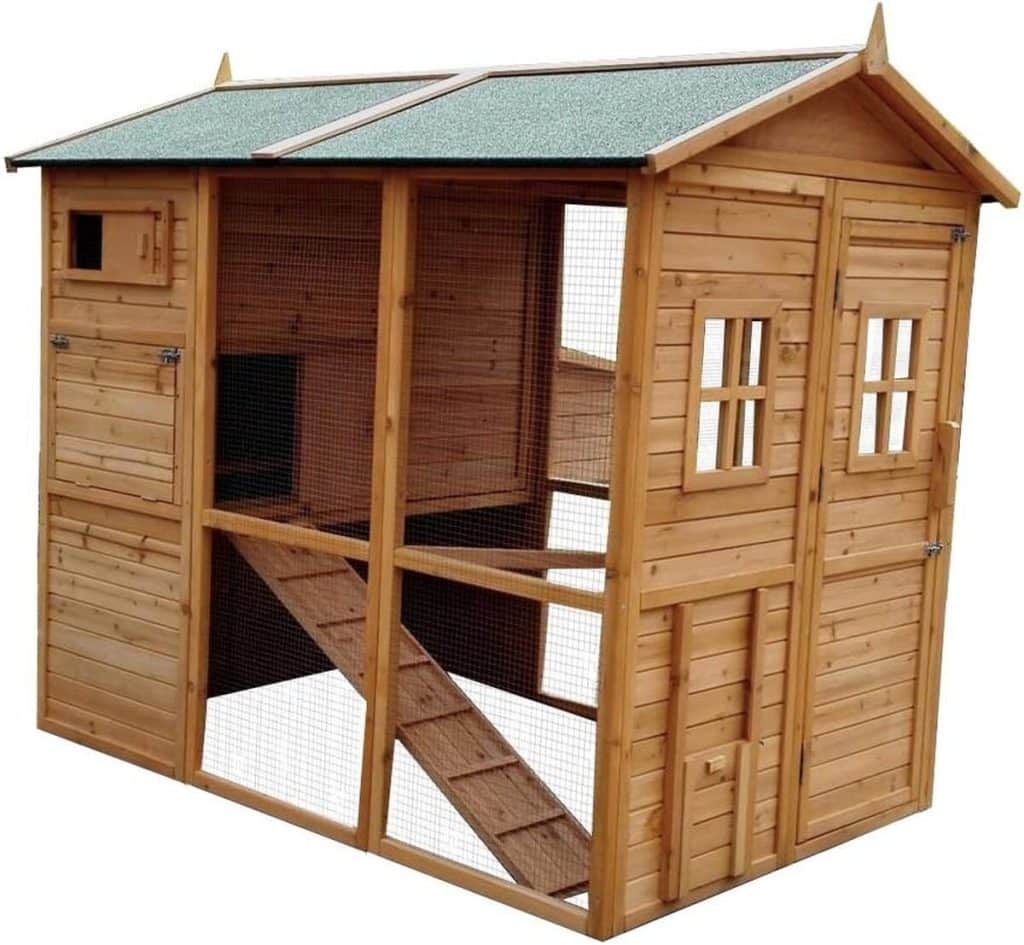 Test du poulailler Gaulois II Animal Valley : robustesse et confort