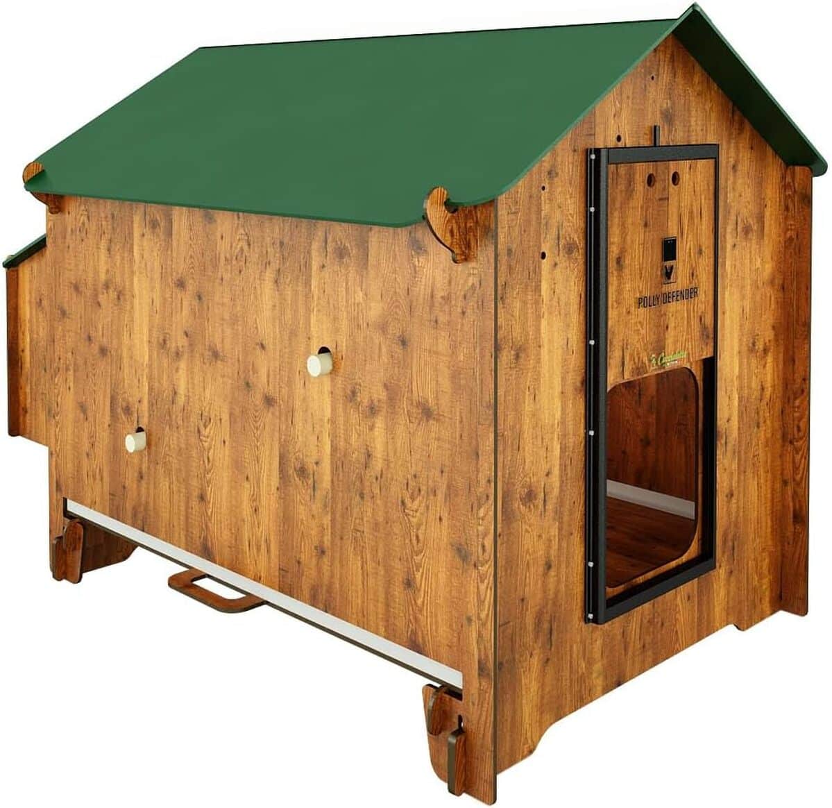 Test poulailler Polly Classic L : 6 poules, couleur rouge