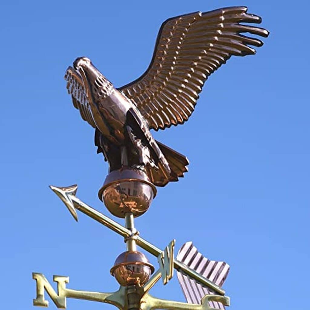 Avis sur la girouette aigle en cuivre 431