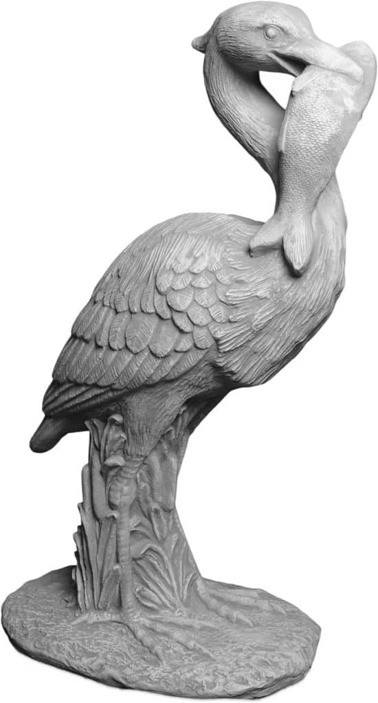 Avis sur la statue héron en pierre de gartendekoparadies.de
