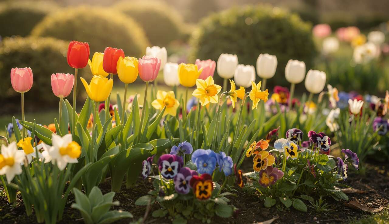 Quelles fleurs semer en f&eacute;vrier pour un jardin &eacute;clatant