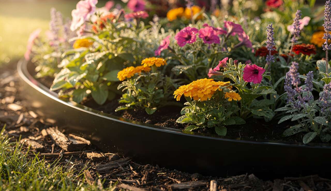 Les &eacute;tapes pour installer une bordure en plastique