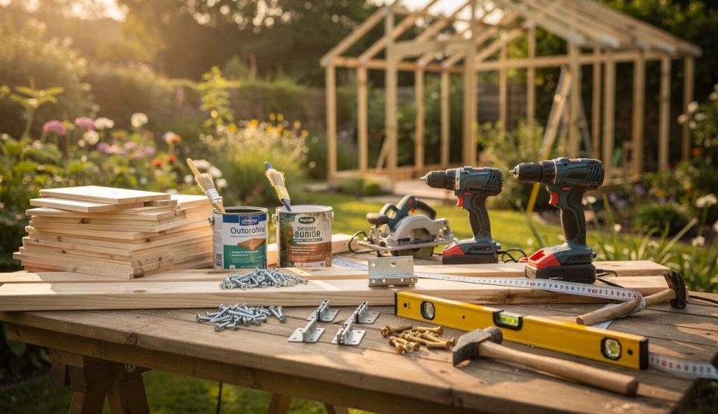 Comment monter un abri de jardin en bois ?