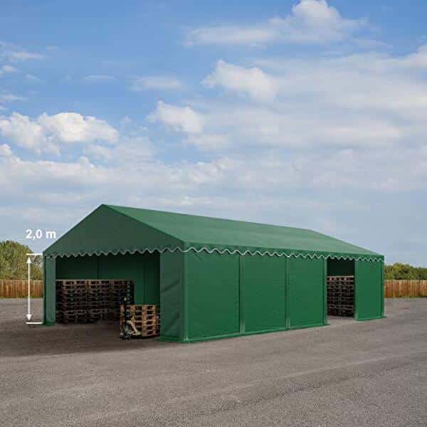 Découvrez le test complet de la tente de stockage TOOLPORT 5x10 m en PVC 700 N imperméable. Idéale pour protéger vos biens, elle offre robustesse et résistance aux intempéries.