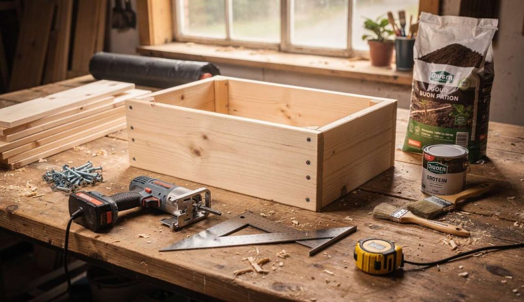 Créer un carré potager sur pied : guide pratique et astuces