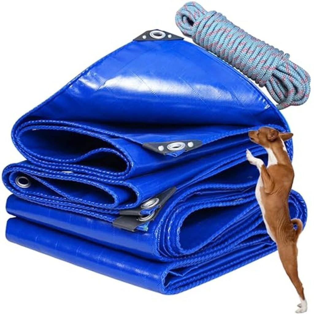 Test : bâche imperméable Yanfeili 1.5x40.5m 520g/m²