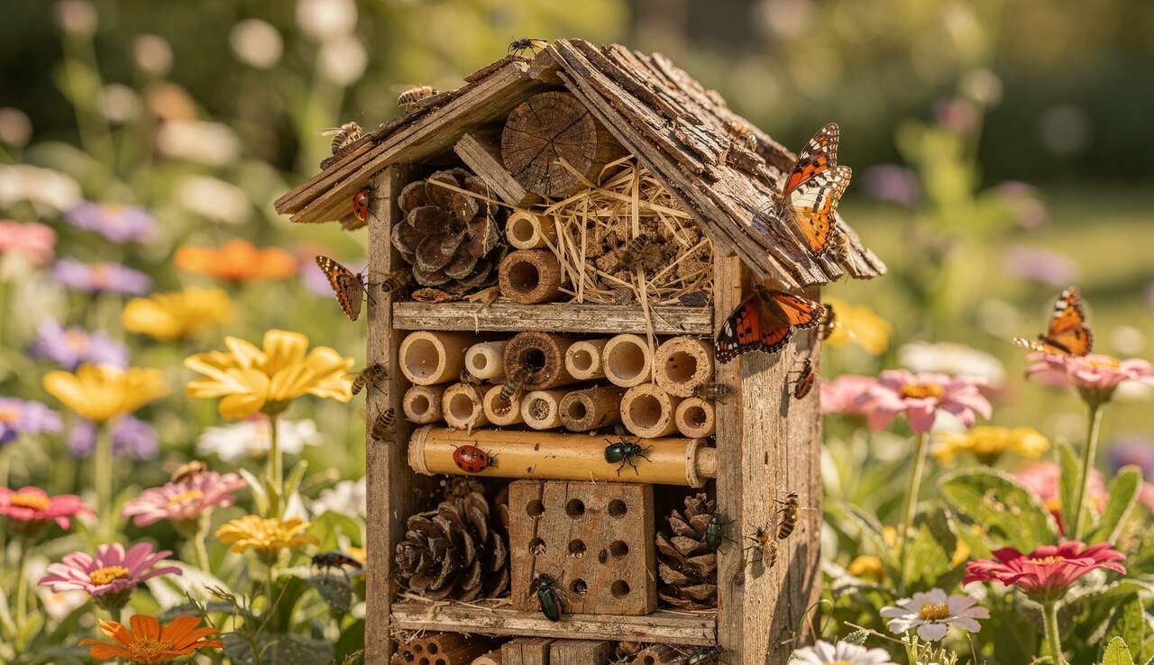 Les diff&eacute;rents types d'insectes accueillis