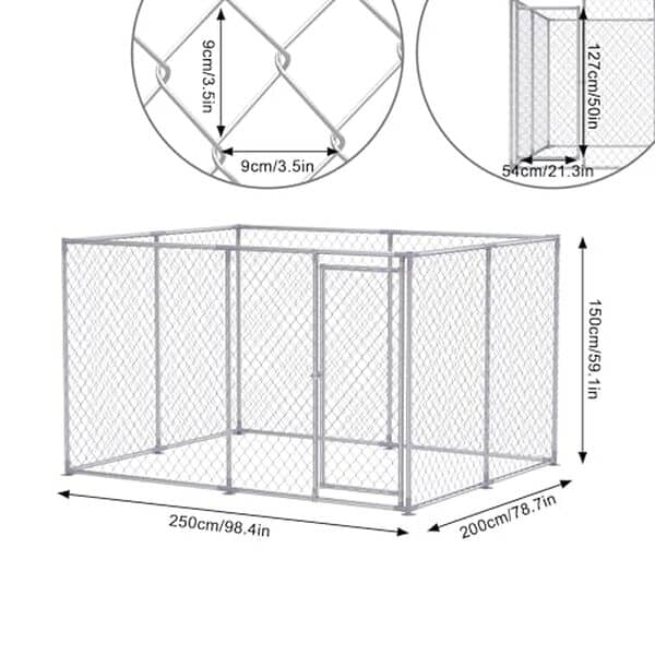 Découvrez notre analyse détaillée du poulailler UISEBRT 250 x 200 x 150 cm avec ses tubes galvanisés et sa porte verrouillable pour un élevage sécurisé