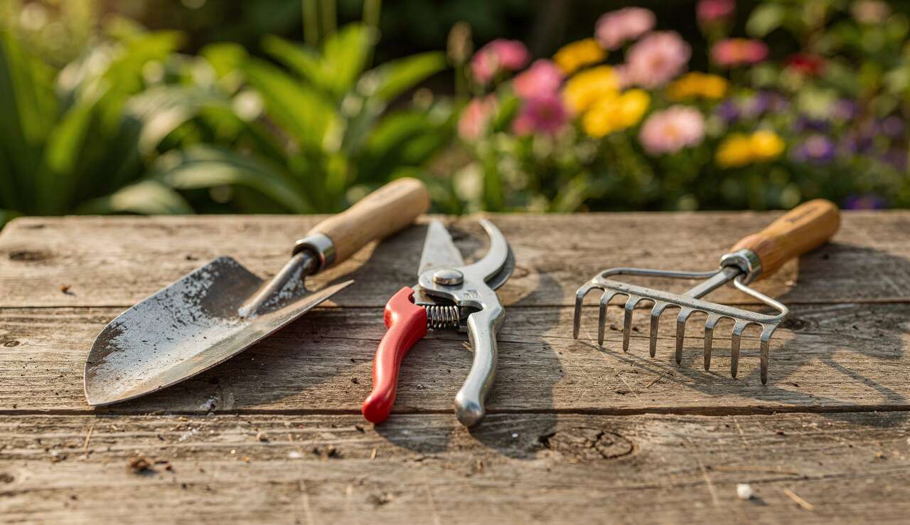 Les outils de base pour pr&eacute;parer le sol