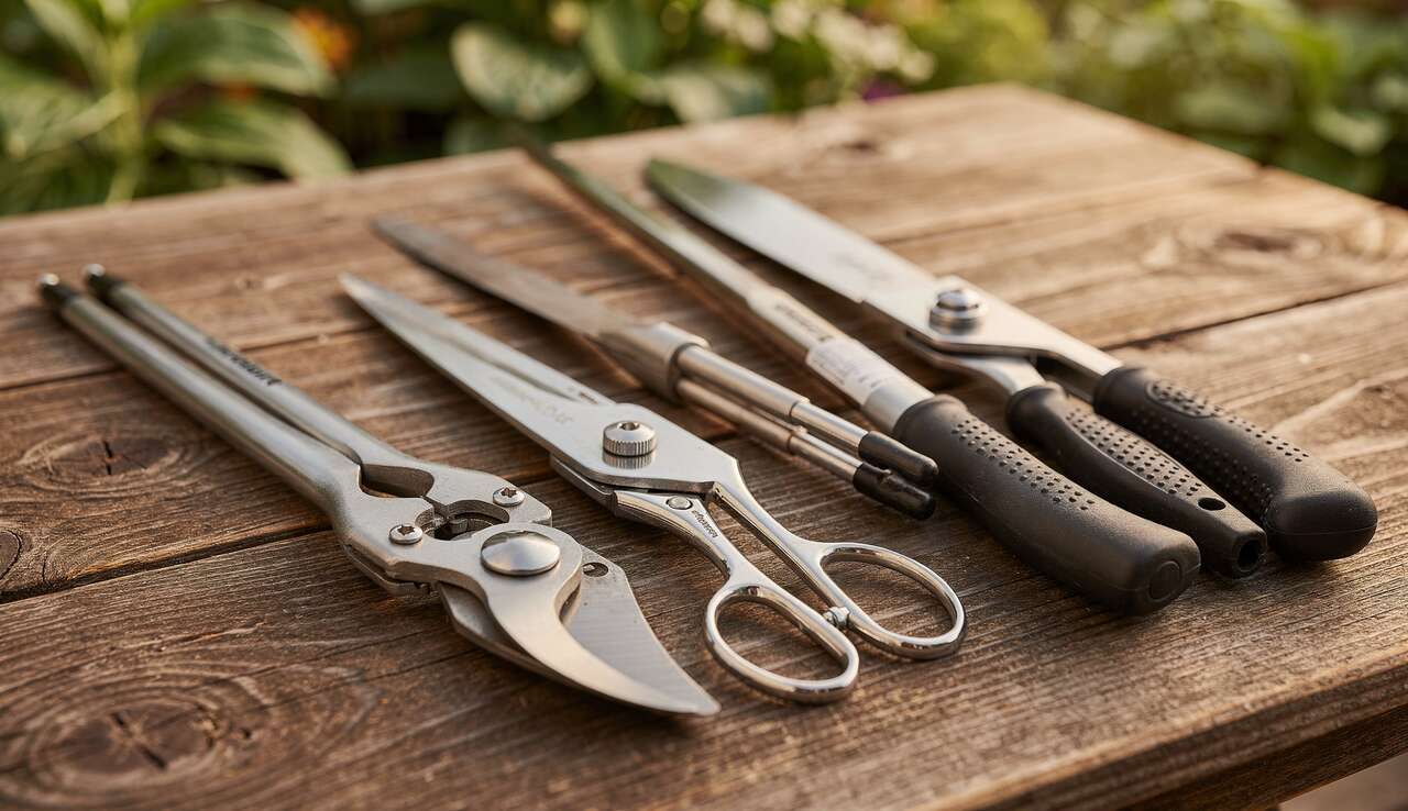 Les outils de coupe essentiels pour le jardin