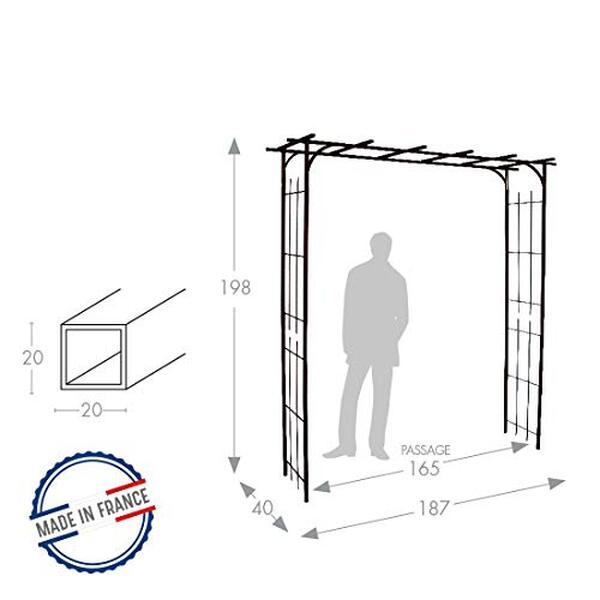 Découvrez notre analyse complète de la pergola Louis Moulin en fer vieilli 187 cm : une solution esthétique et durable pour votre jardin.