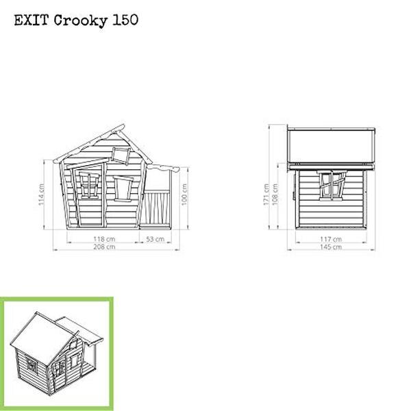 Découvrez notre analyse détaillée de la maison de jeu en bois grise EXIT Crooky 150 : caractéristiques, avantages et conseils pour un choix éclairé pour vos enfants.