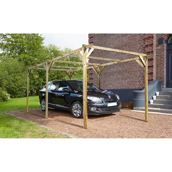 Découvrez notre analyse détaillée du carport CERLAND Henri en bois : robustesse, installation et protection optimales pour votre véhicule.