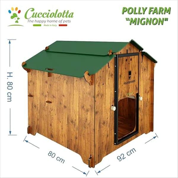 Découvrez notre avis sur l'abri à poules Claire Polly Farm : conçu pour 4 à 5 poules, cet abri allie praticité et confort. Idéal pour optimiser l'espace de vos poules  !