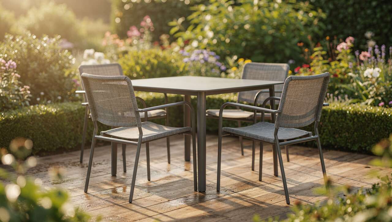 Comment nettoyer efficacement le mobilier de jardin ?