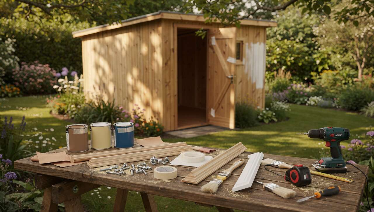 Décorer son abri de jardin en bois : idées et astuces