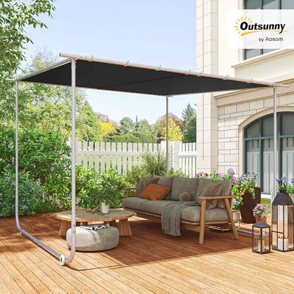 Découvrez les performances de la pergola Outsunny 3x3 m : résistance à l'eau, protection UV et esthétique moderne pour votre extérieur