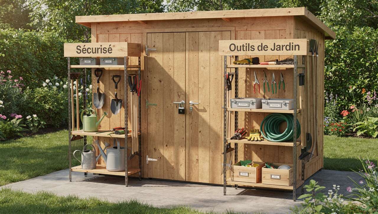 Sécuriser le rangement des outils en extérieur