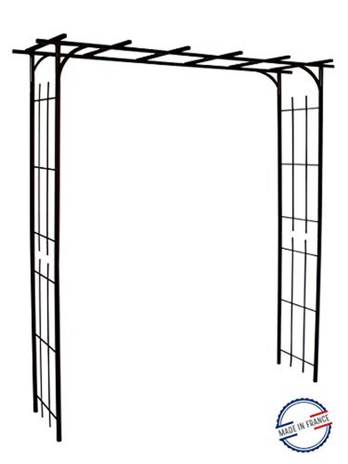 Avis sur la pergola Louis Moulin Tube carré en fer vieilli 187 cm