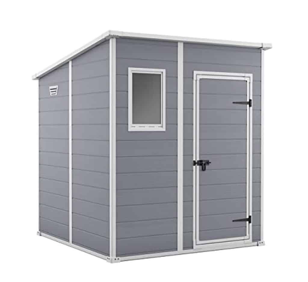 Test : abri de jardin Keter Manor Pent 6x6 gris