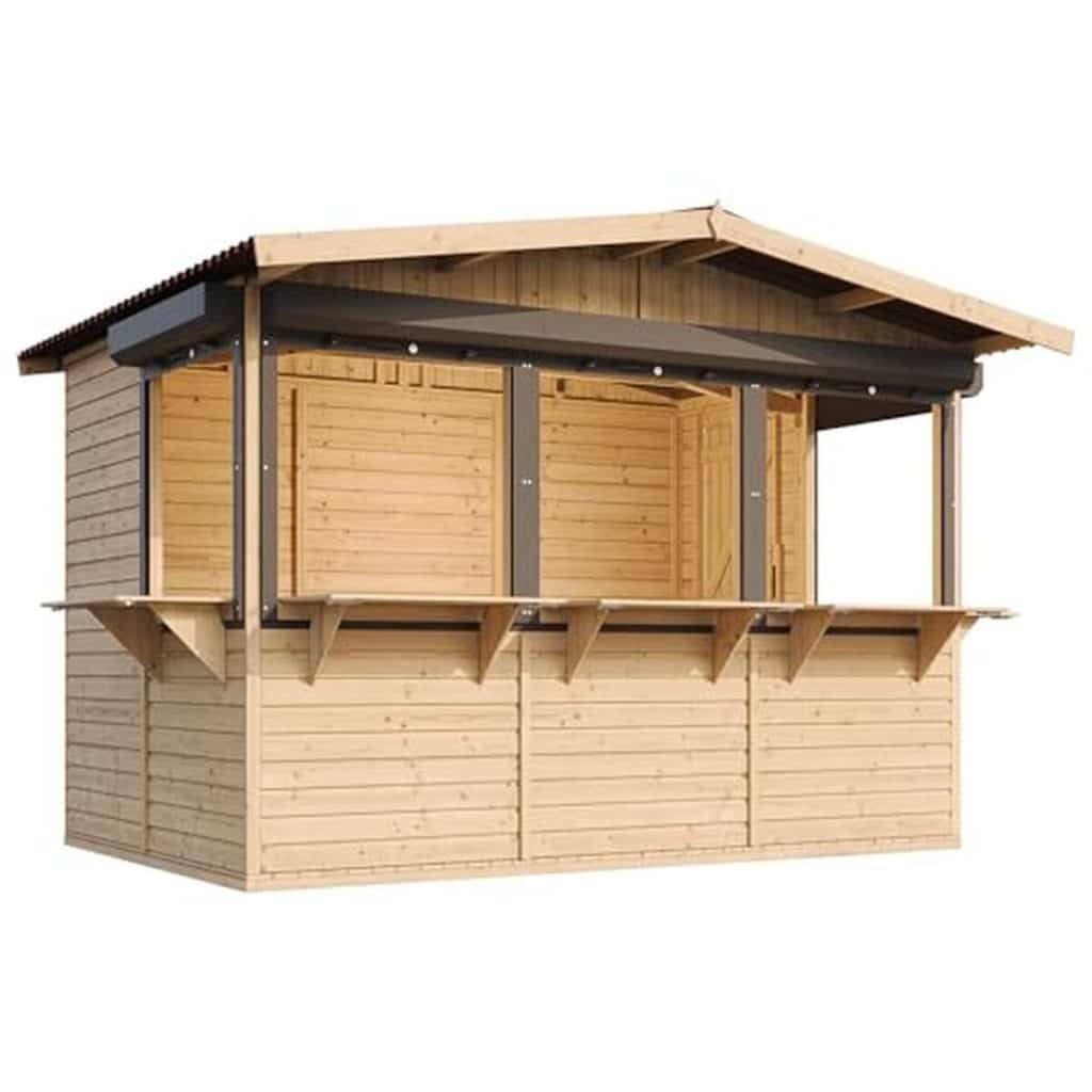 Test de la maison de jardin TIMBELA M150BZ : stand multifonction 6 m²
