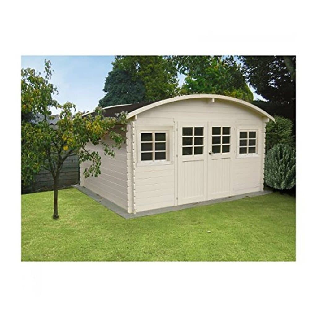 Test de l'abri de jardin Solid Superia Dainville II bois 298 x 388 cm