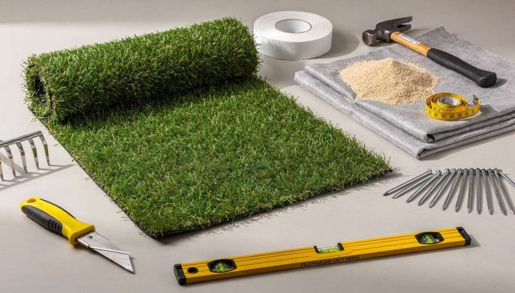 Comment poser le gazon synthétique ?