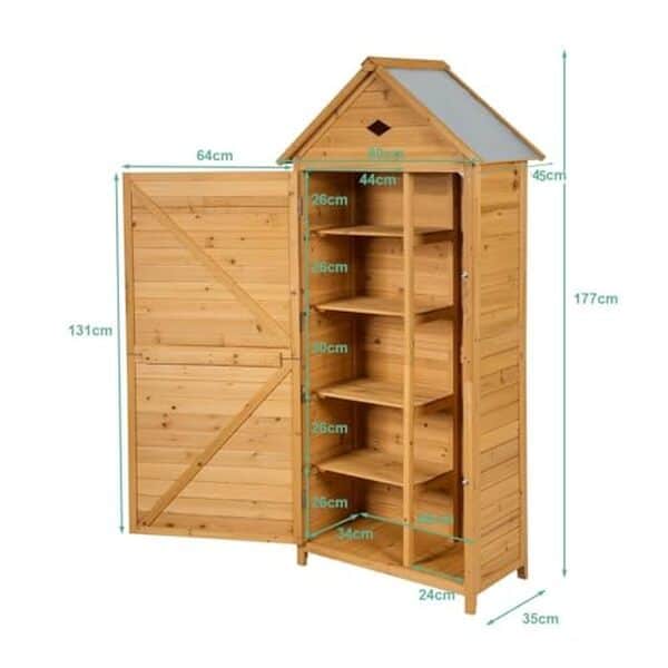 Découvrez notre test complet de l'abri de jardin Relax4life en bois avec étagères : solidité, design et praticité au rendez-vous pour optimiser votre espace extérieur