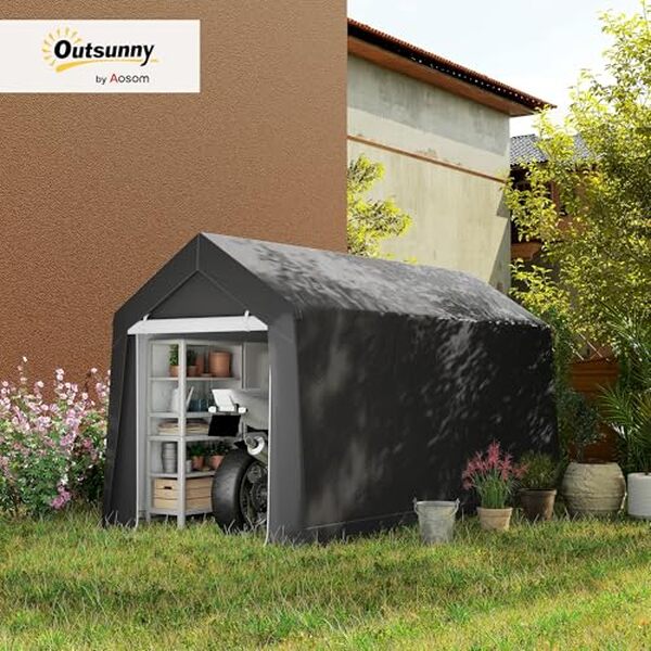 Découvrez notre test de la tente de garage Outsunny 2, 1 x 3, 6 m : une solution idéale pour protéger votre véhicule avec une couverture UV hydrofuge fiable et spacieuse.