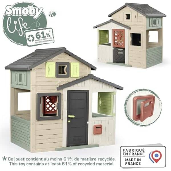 Découvrez la Friends House Evo de Smoby : une maison de jeu spacieuse et moderne qui stimulera l'imagination des enfants grâce à son design innovant et ses fonctionnalités uniques.