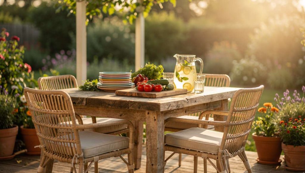 Meubles indispensables pour une cuisine d'été