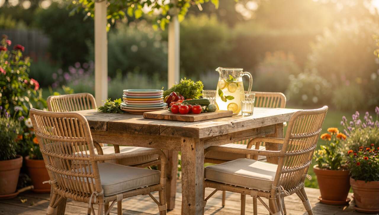 Meubles indispensables pour une cuisine d'été