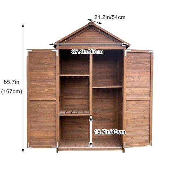 Découvrez notre test complet de l'abri de jardin en bois, un modèle compact et sécurisé. Idéal pour l'organisation et la protection de vos outils de jardinage.