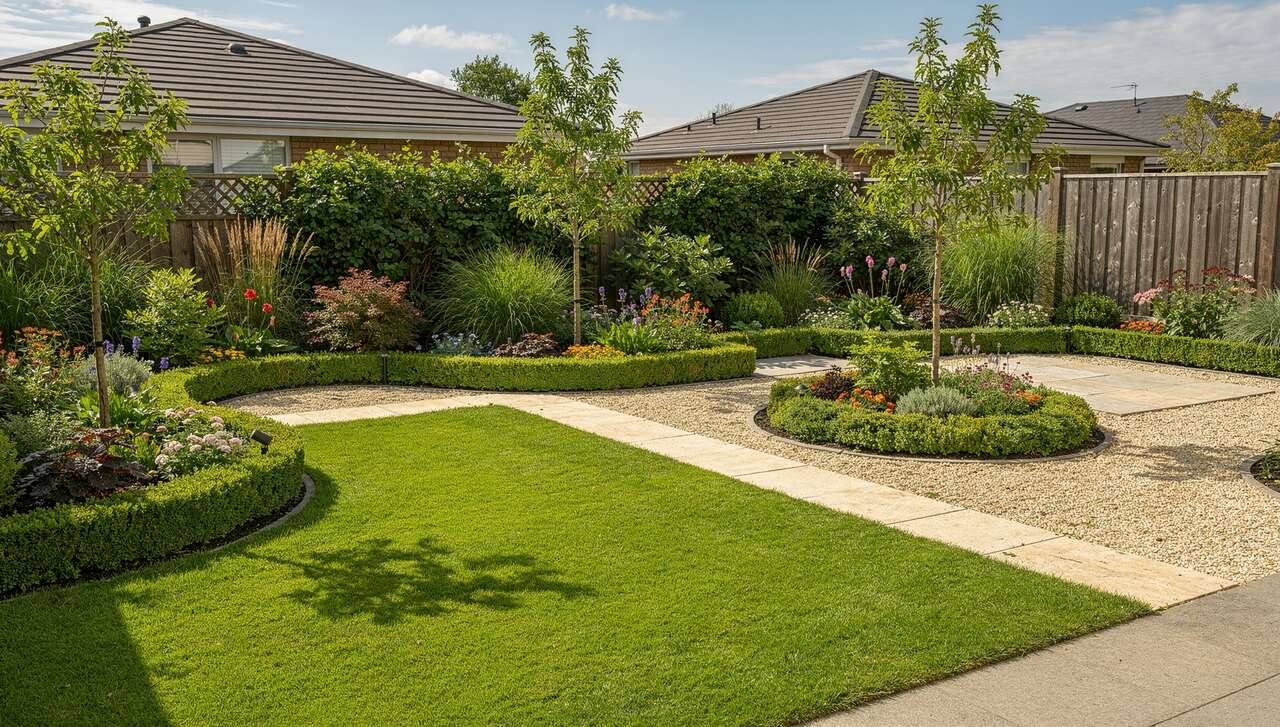 évaluer la superficie et la forme du jardin