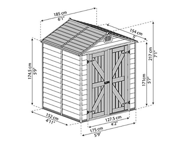 Découvrez notre test complet de l'abri de jardin Skylight Canopia by Palram 2.8 m² en kit : caractéristiques, avantages et performances pour protéger vos outils. 