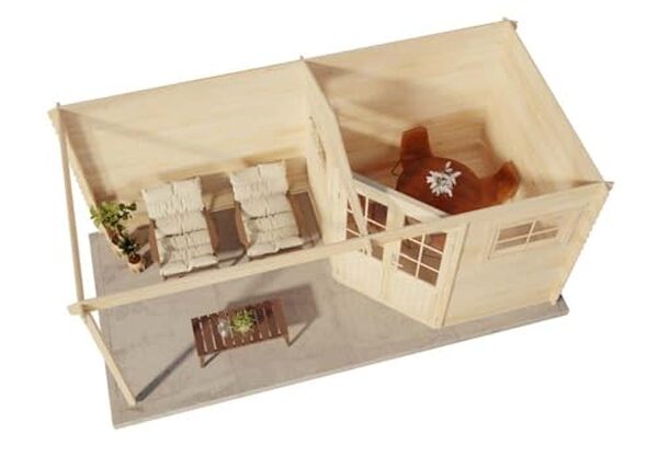 Découvrez notre test complet de l'abri de jardin pentagonal Franz-28 d'Alpholz : design, durabilité et performance du bois pour votre jardin. 