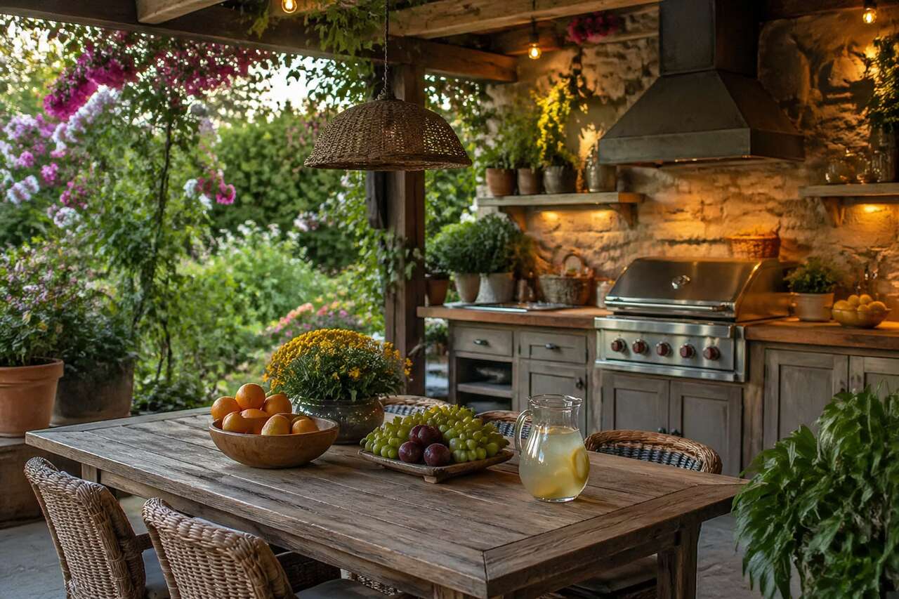 Aménager facilement une cuisine d'été : astuces et idées pratiques