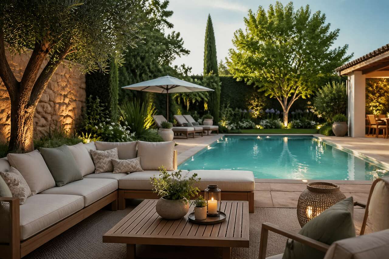 Installer un mobilier d'extérieur confortable pour se détendre