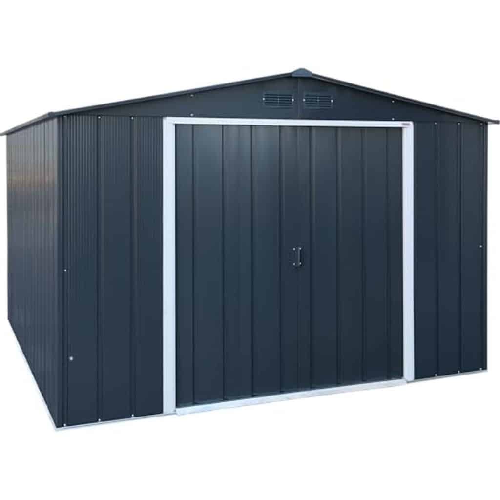 Test : abri de jardin Duramax ECO en métal galvanisé