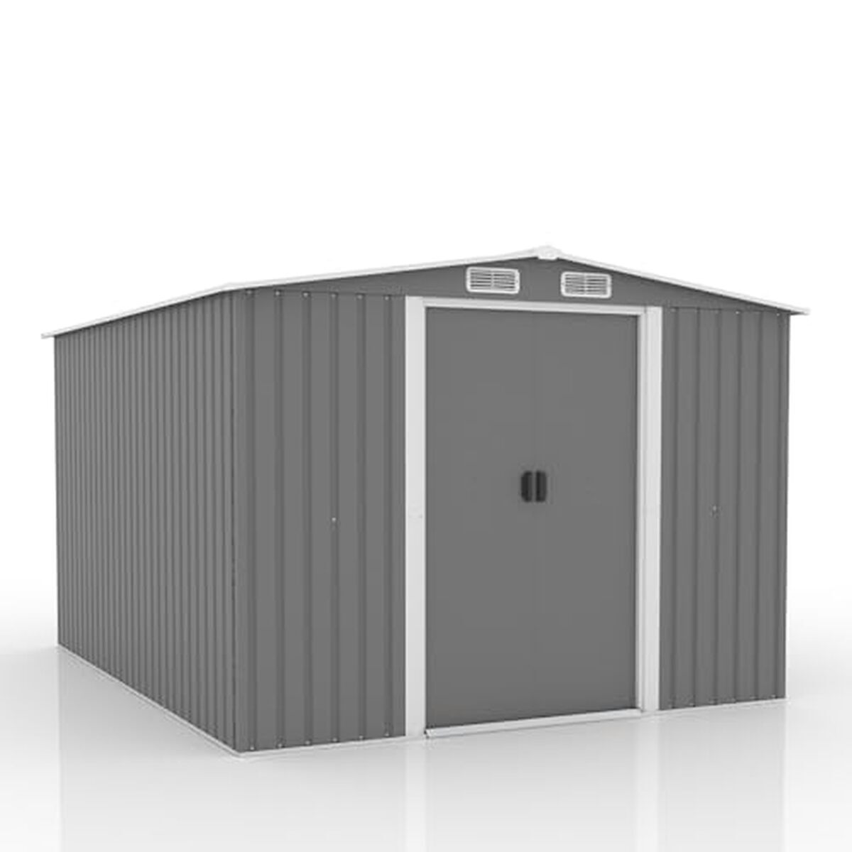 Test de l'abri de jardin Jura gris 8.08 m² de Concept Usine : spacieux et solide