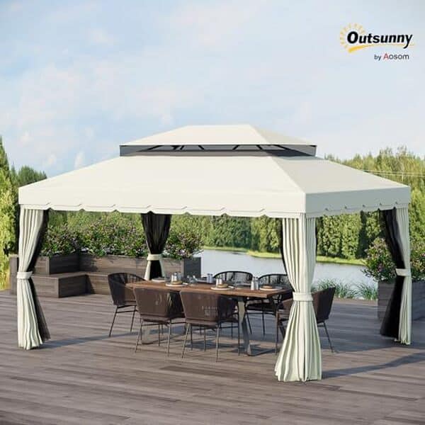 Découvrez notre test complet de la tonnelle jardin Outsunny 4x3 m : confort, protection solaire et qualité. Avis détaillé, avantages et inconvénients pour choisir votre tonnelle. 
