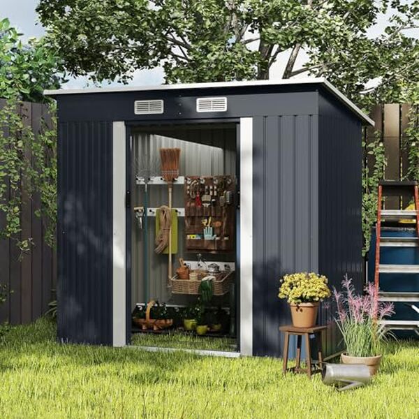 Découvrez notre test détaillé de l'abri de jardin métal Costway avec toit incliné et porte coulissante : avantages, installation et avis utilisateurs. 