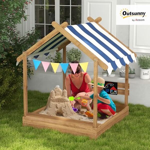 Découvrez notre test du bac à sable Outsunny avec maison ludique en bois. Avis, caractéristiques et conseils pour choisir le meilleur jeu de jardin pour enfants.