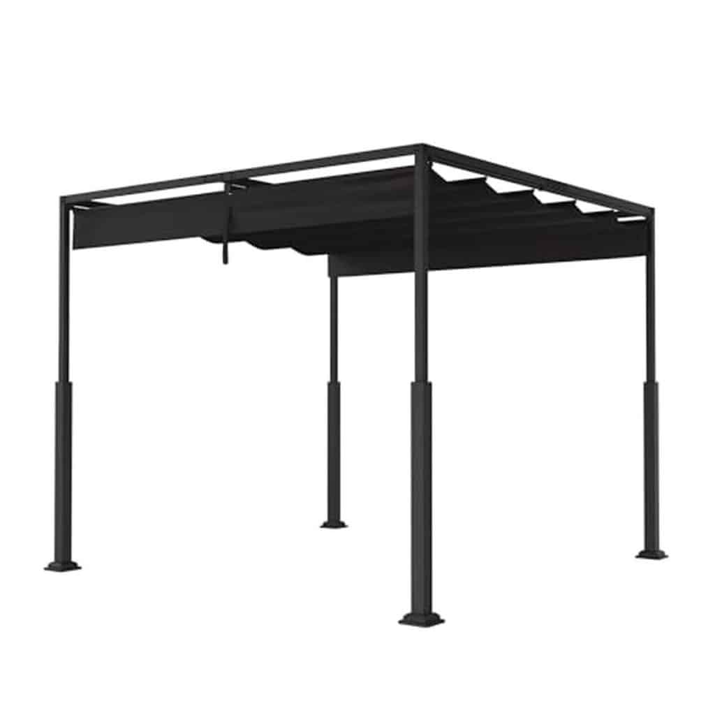 Test de la pergola FIVMEN 3 x 3 m : stabilité et protection solaire