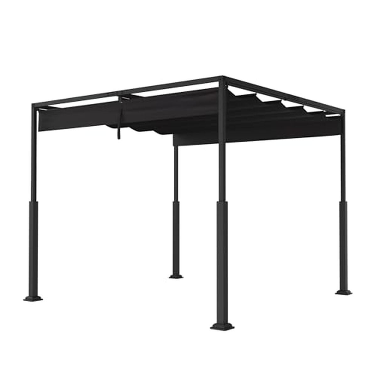 Test de la pergola FIVMEN 3 x 3 m : stabilité et protection solaire