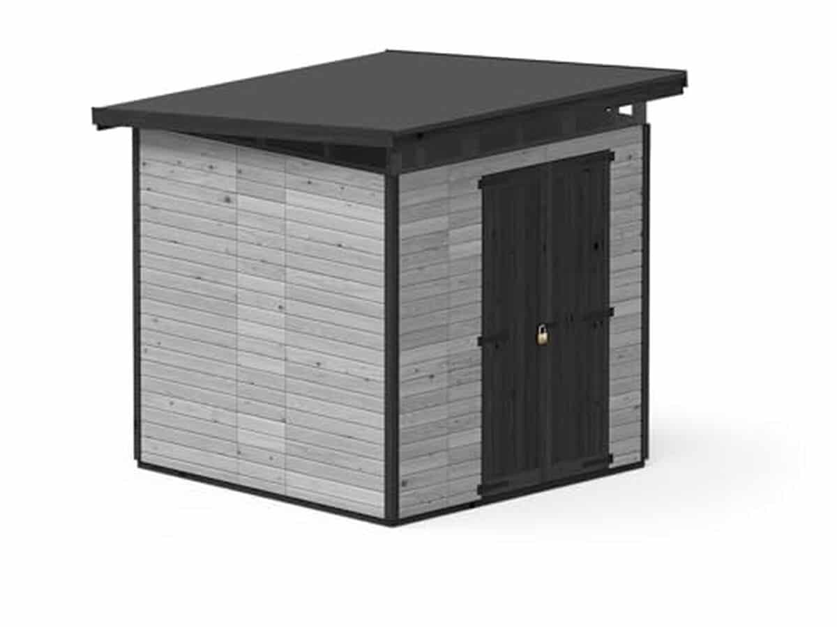 Test de l'abri de jardin Upyard Strongbox XL : robustesse assurée